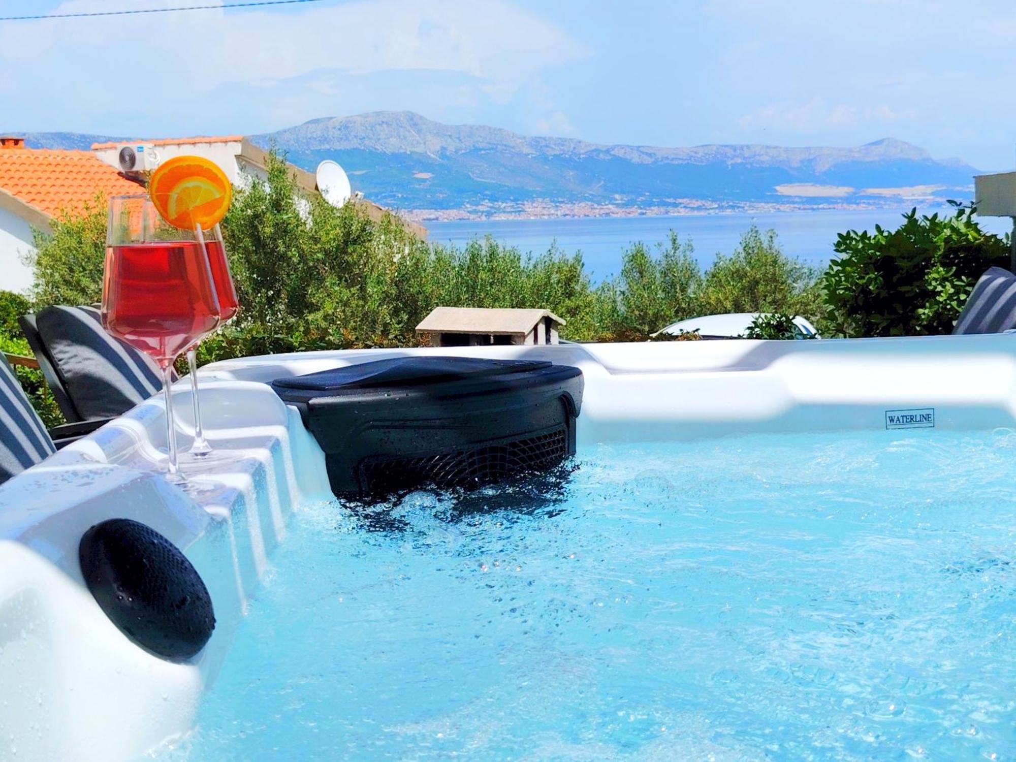 Villa Madu --- Entire Private Villa With Jacuzzi Trogir Exterior foto